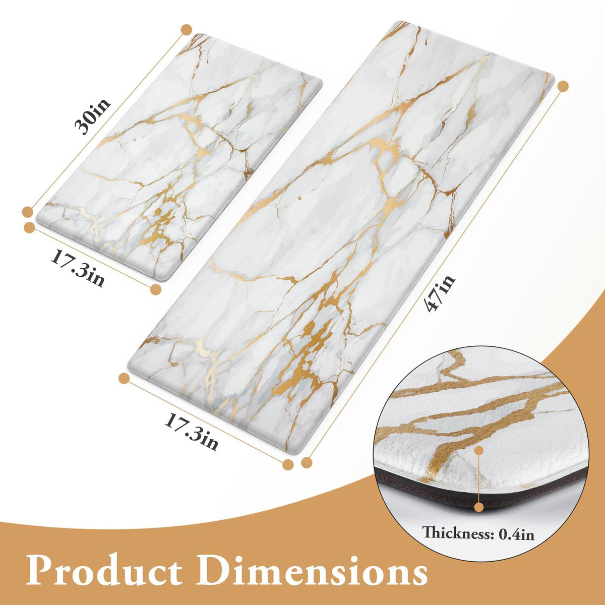 StepLively sink mat 17.3x30 inches for stable footing and quick cleanups.