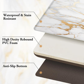 StepLively cushioned surface provides comfortable support during cooking and dishwashing.