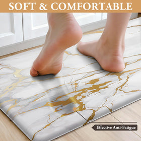 StepLively 2-piece set covers sink and stove zones for practical layouts.