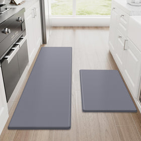 StepRite kitchen mat anti-fatigue provides plush cushioning for longer cooking tasks.