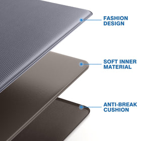StepRite kitchen mat durable material maintains shape and support over time.