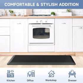 StepRite kitchen mat in use in a busy kitchen with space to move
