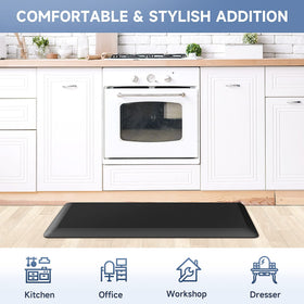 StepRite kitchen mat in use in a bustling kitchen or workspace.