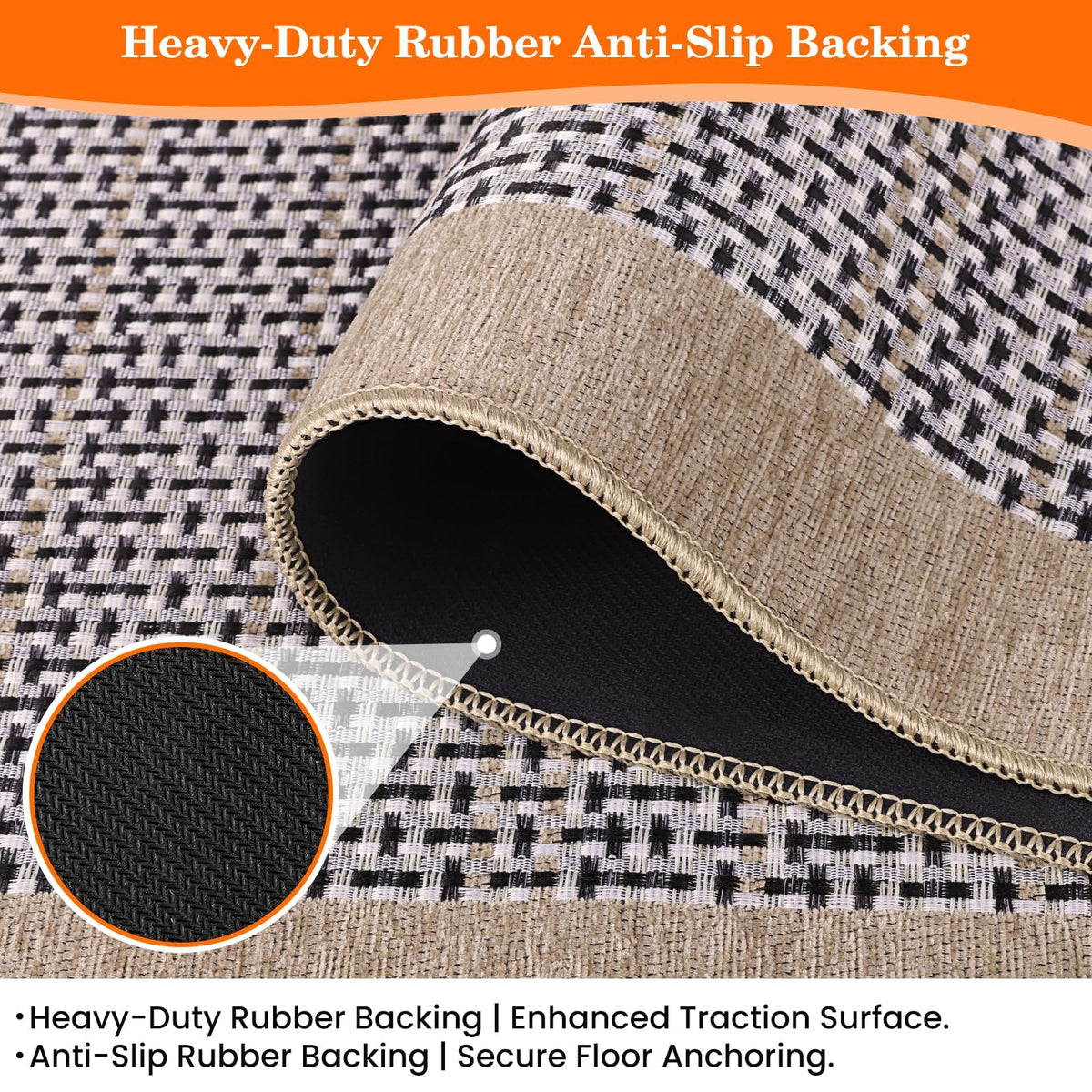 StepRite machine-washable rug stays fresh after spills with cold-water washing