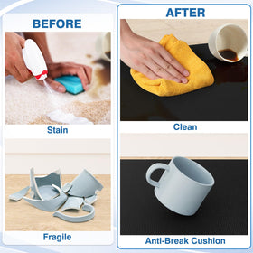StepRite kitchen mats use durable material that holds shape over time