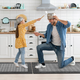 StepRite machine washable mats stay fresh after washes with simple care.