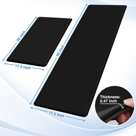 StepRite non-slip backing keeps mats securely in place on any floor