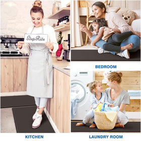 StepRite kitchen mats premium material maintains shape and support over time.