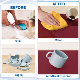 StepRite kitchen-mats stain-resistant-texture cleans easily with damp cloth