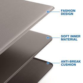 StepRite waterproof material resists spills and cleans quickly.