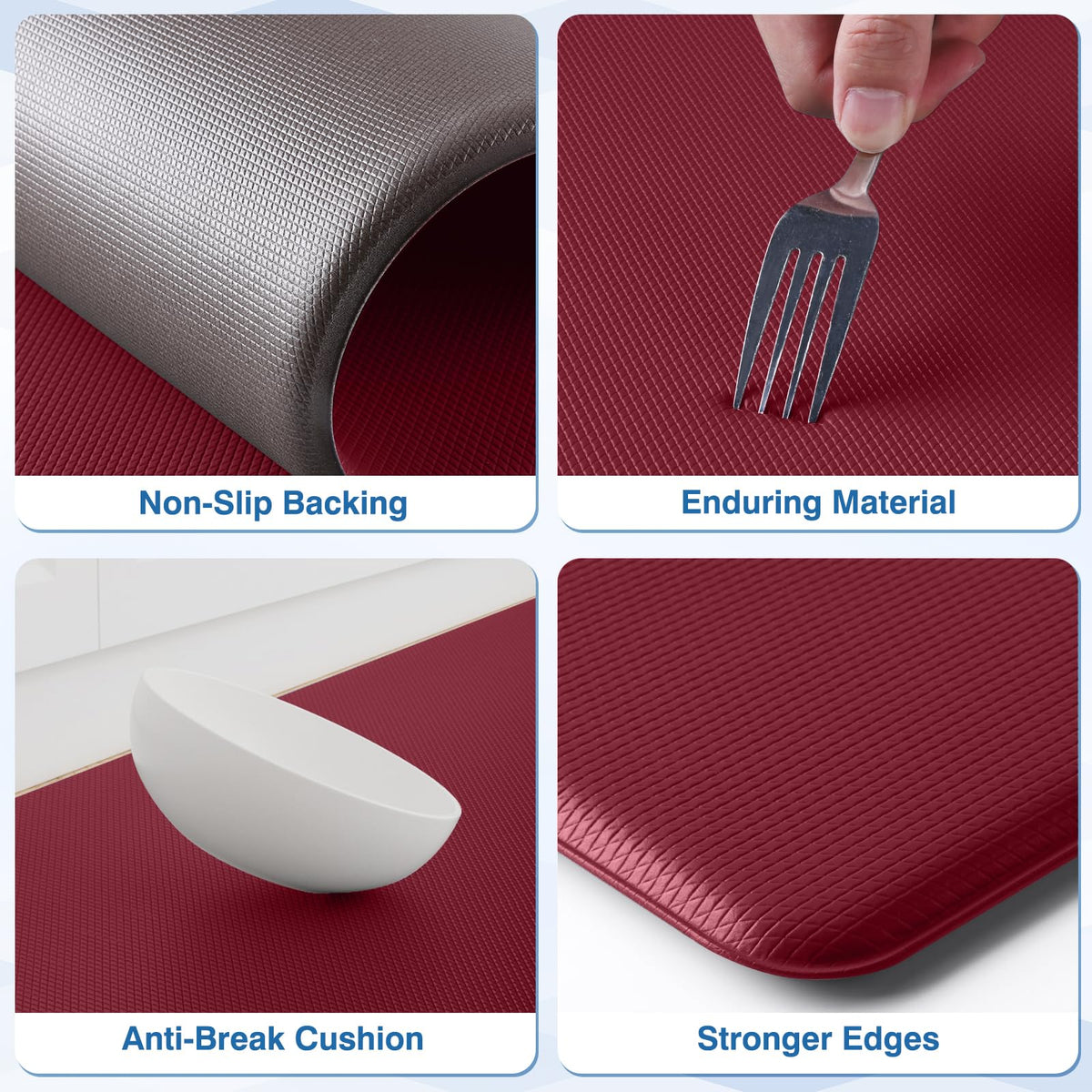StepRite kitchen-mats waterproof-surface ideal for spills and easy cleanup