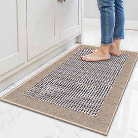 StepRite kitchen rug absorbent chenille surface in 32x20 for soft, practical flooring