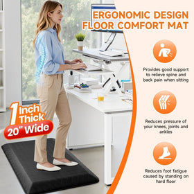 StepRite multi-use mat for kitchen, office, and laundry areas