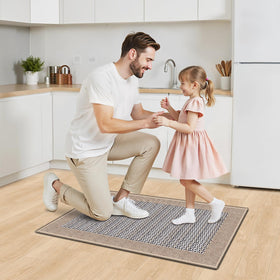 StepRite sink-desk anti-fatigue mat cushions feet at standing workstations