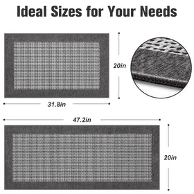 StepRite sink mat 20x31.8 inches offering absorbent comfort near the sink.