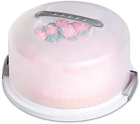 Sterilite cake server white freezer safe for ahead planning