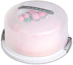 Sterilite cake server white freezer safe for ahead planning