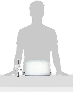 Sterilite cake server white made in the USA