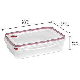 Sterilite Ultra-Seal 16-cup container is microwave-safe for quick reheating and meals.