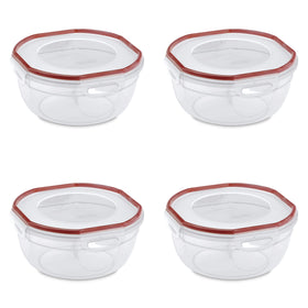 Sterilite Ultra-Seal 2.5 Qt bowl with lid for airtight storage.