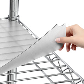 Sterling Shelf Liners packaged for 24x48 clear panels protect shelves during transit