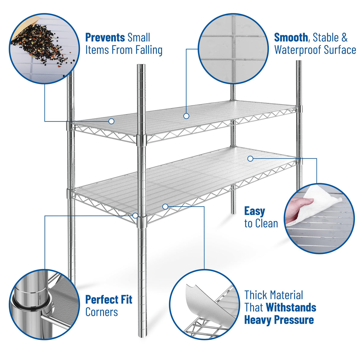 Sterling Shelf Liners 13x23 compatibility fits Amazon Basics and more