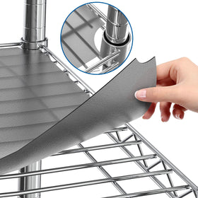 Sterling Shelf Liners graphite 18x36 flat-pack ready for install