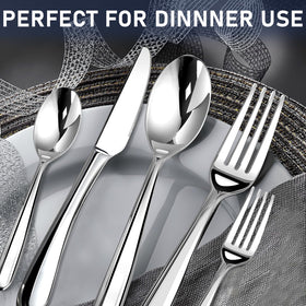 Stilloye salad forks for neat, easy salad portions.