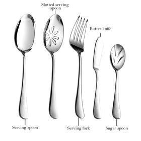 Stilloye dinner spoons with balanced weight, comfortable grip for soups.