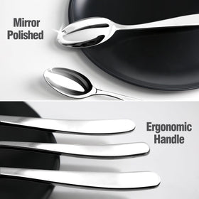 Stilloye spoons with smooth edges and reflective surface for refined daily use.