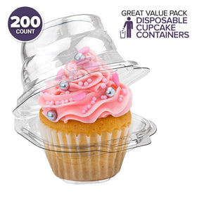 Stock Your Home airtight-dome-lid keeps frosting secure during transport