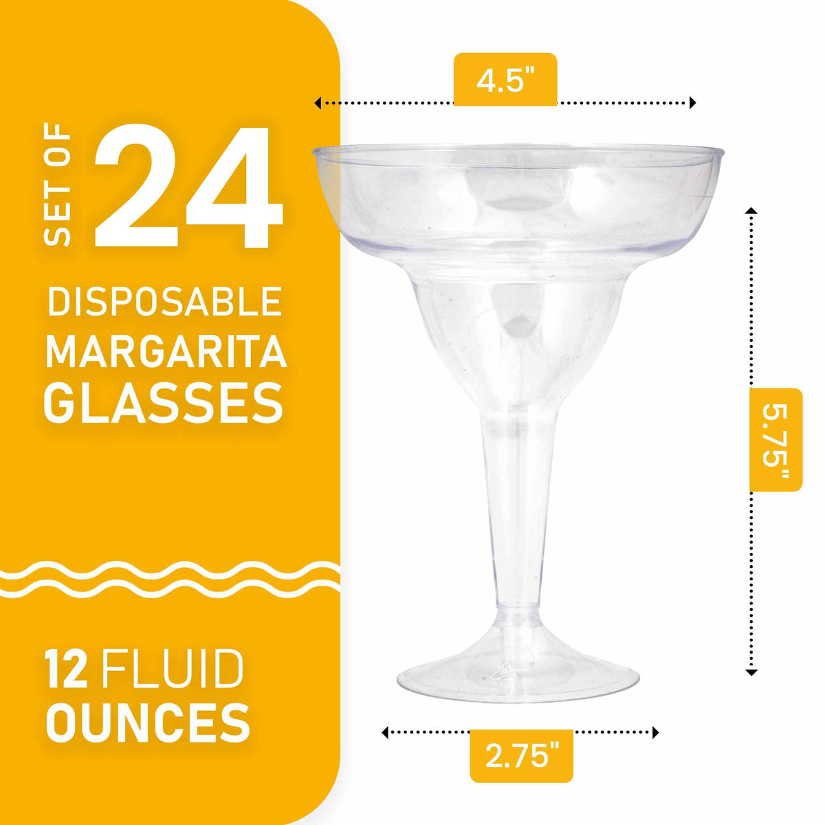 Stock Your Home BPA-free plastic cups offer safe, lightweight partyware