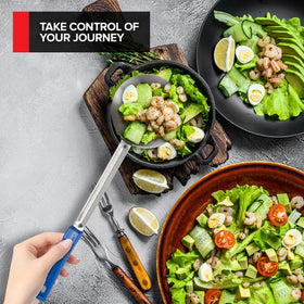 Stock Your Home dishwasher-safe spoons offer easy cleaning and care.