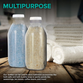 Stock Your Home food-grade glass jars provide durable, reusable containers.