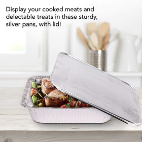 Stock Your Home disposable trays simplify cleanup after events.
