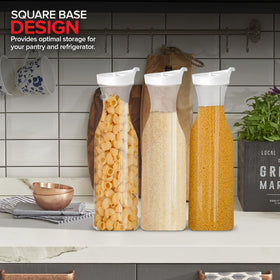 Stock Your Home fridge-safe beverage container for everyday use.