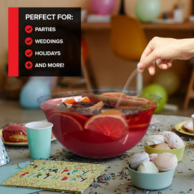 Stock Your Home Halloween party punch bowl for festive treats