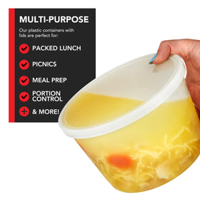 Stock Your Home leak-proof to-go container for sauces and soups