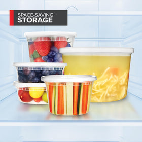Stock Your Home meal-prep leftovers container ideal for portioned meals