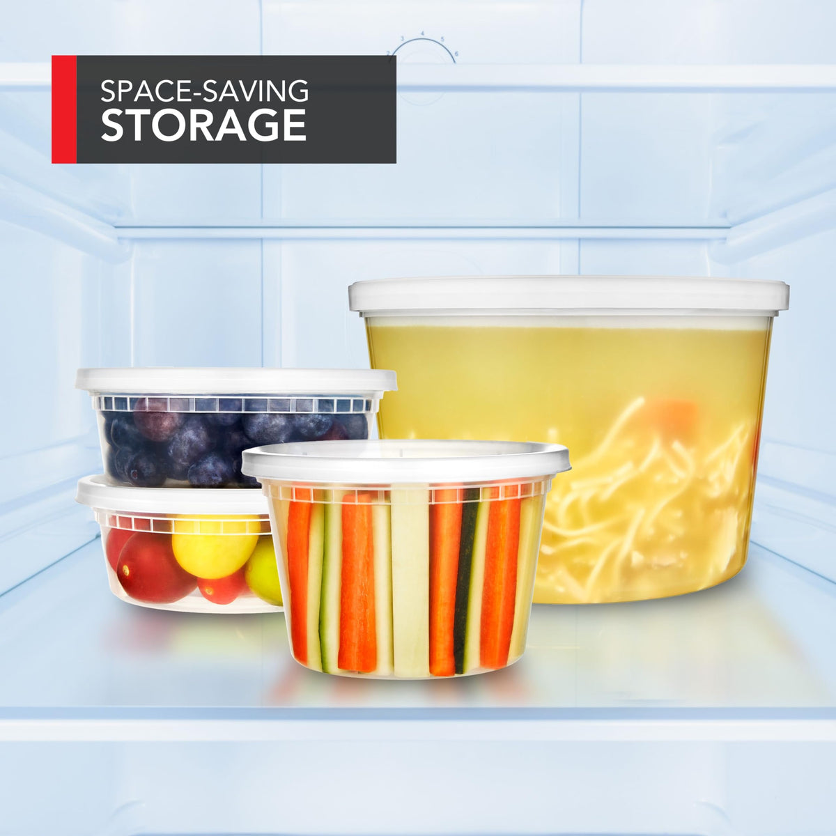 Stock Your Home multi-purpose freezer container for meal prep and DIY projects