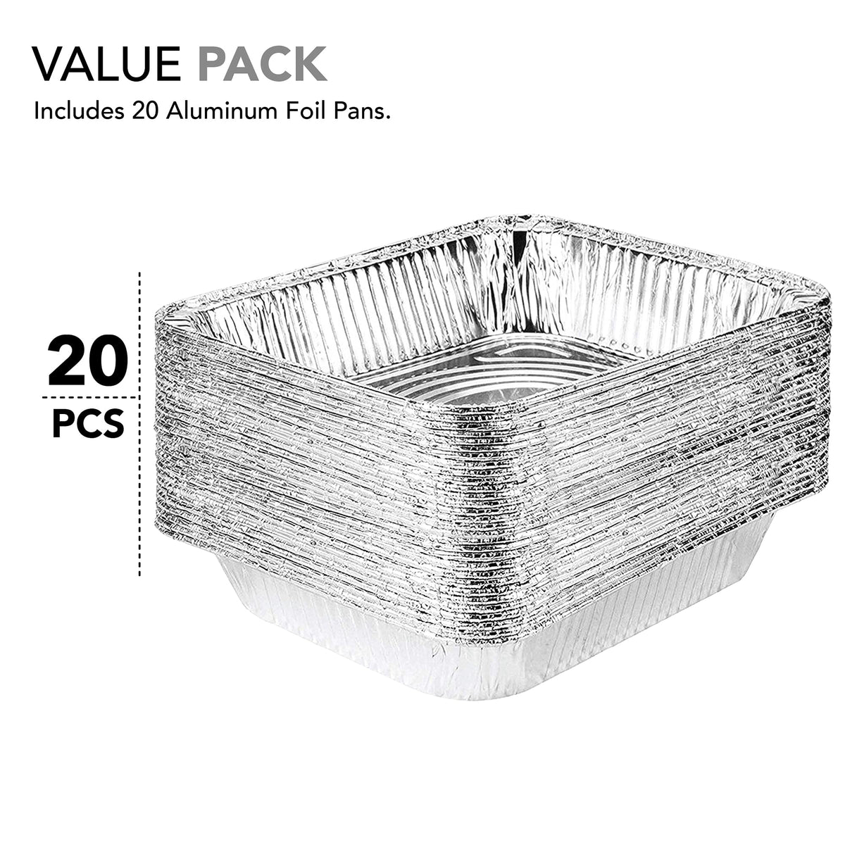 Stock Your Home pans on a buffet line for versatile serving