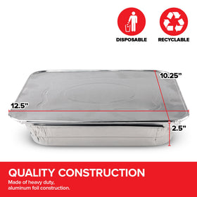 Stock Your Home stackable pans ready for freezer to oven use