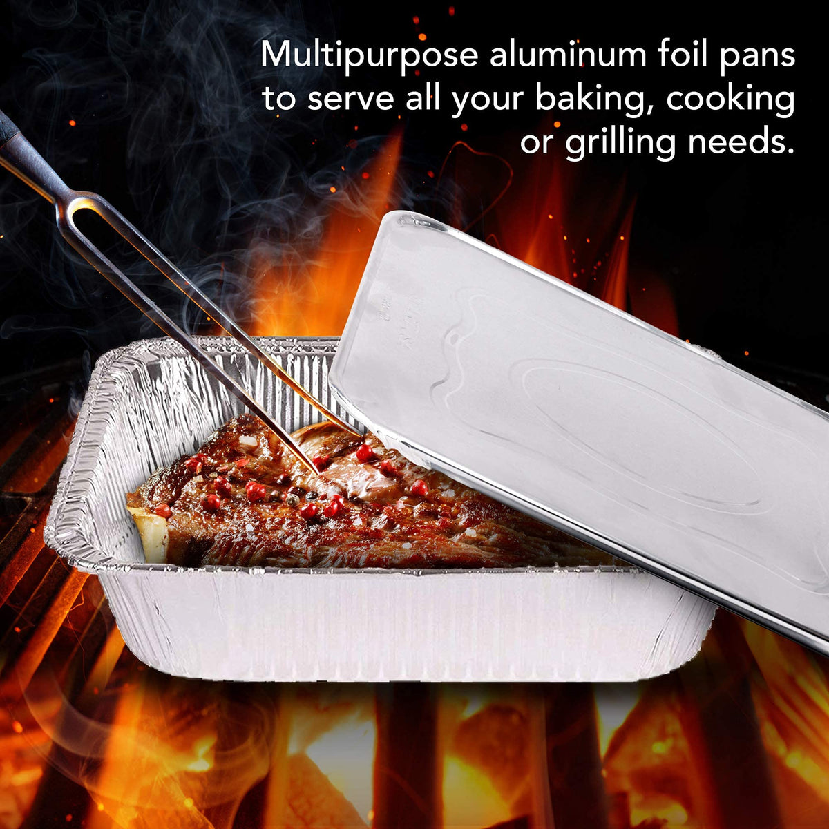 Stock Your Home freezer-safe trays help plan meals and leftovers.