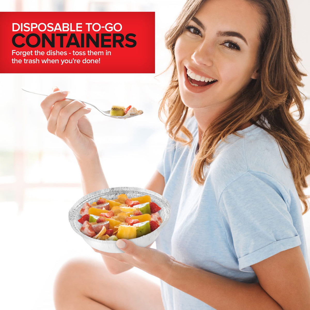 Stock Your Home takeout pans suitable for events and catering packaging