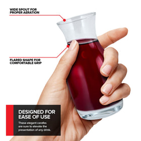 Stock Your Home 12-pack carafes suited for mimosa bars and breakfast setups.