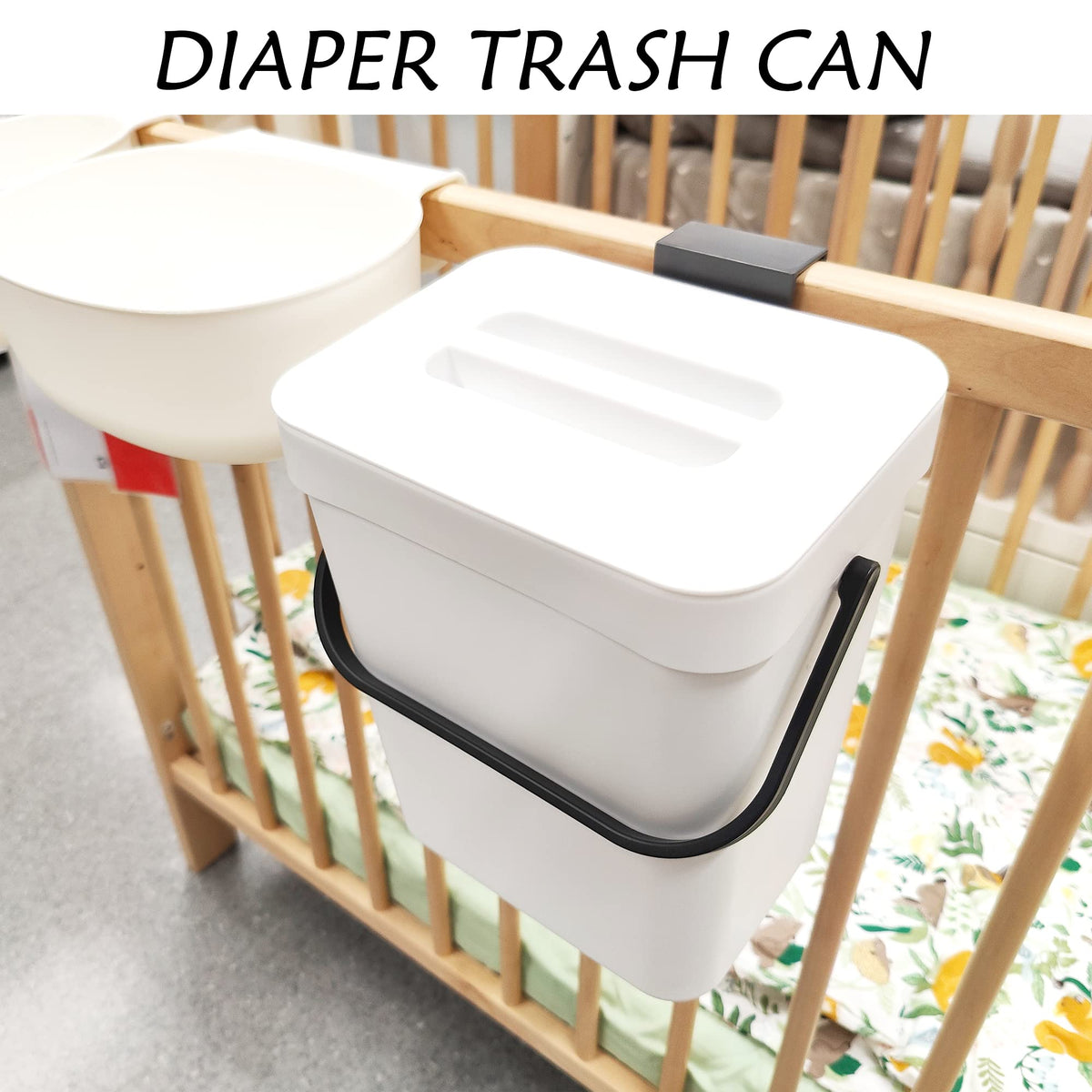 stonespace durable non-toxic plastic trash bin for easy cleaning
