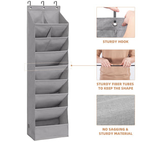 Storage Maniac grey finish complements modern closets and door interiors.