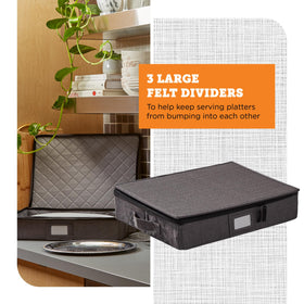 Storagelab stackable design saves space in tight kitchen areas.