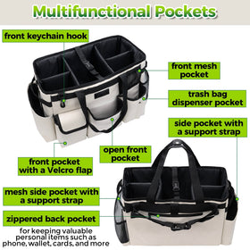 Storage Standard caddy sturdy base and removable insert plate simplify setup and cleaning.