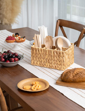 StorageWorks iron frame and weave suit countertop use with durability